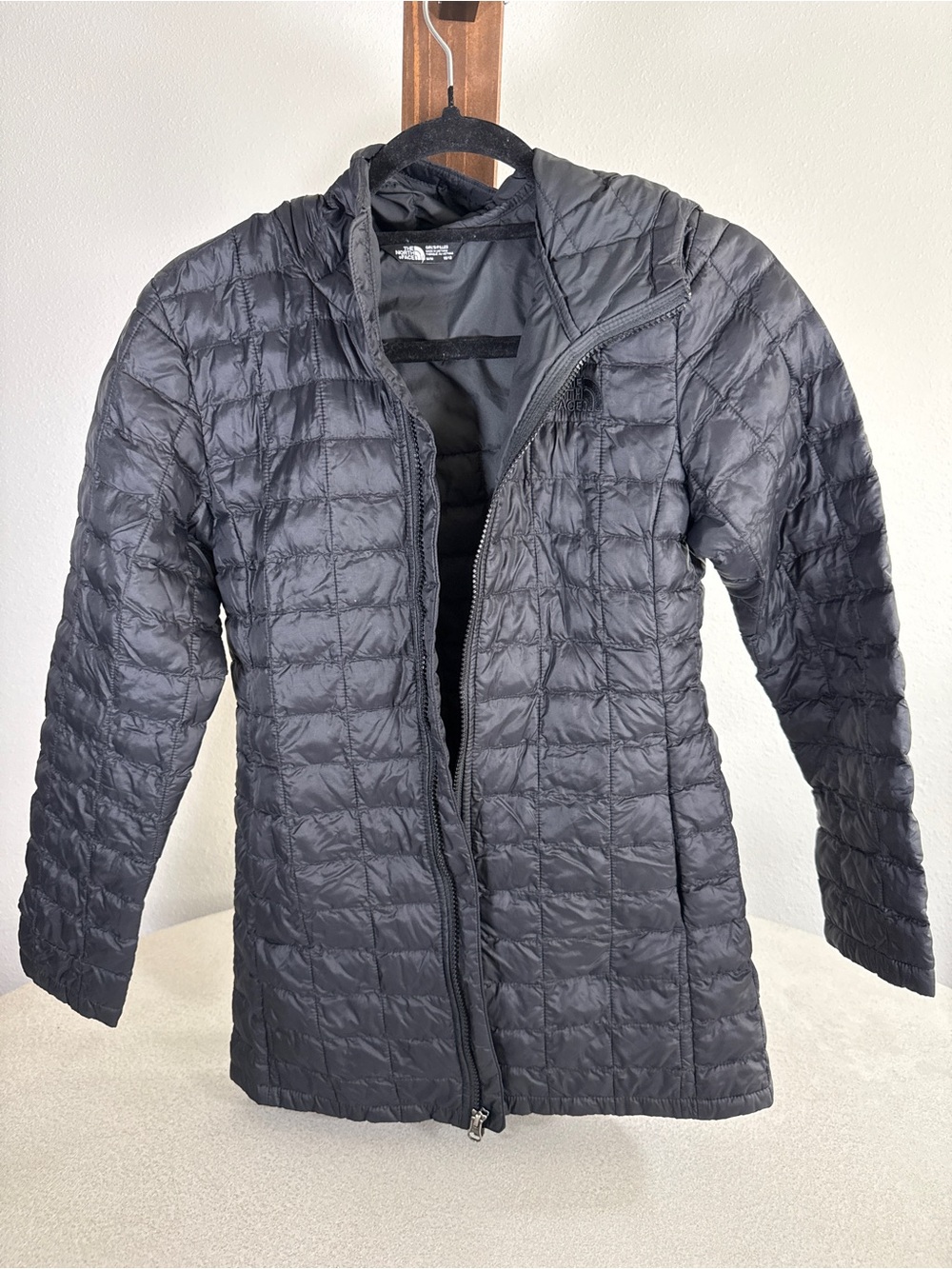 The North Face Girls Black Quilted Packable Puffer Jacket